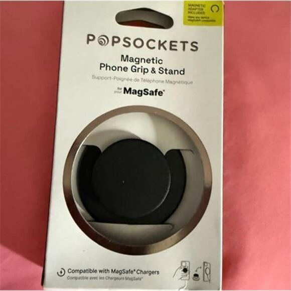 PopSocket premium black gripPopsocket blackPopSockets Black Phone Grip Mount - Picture 1 of 9